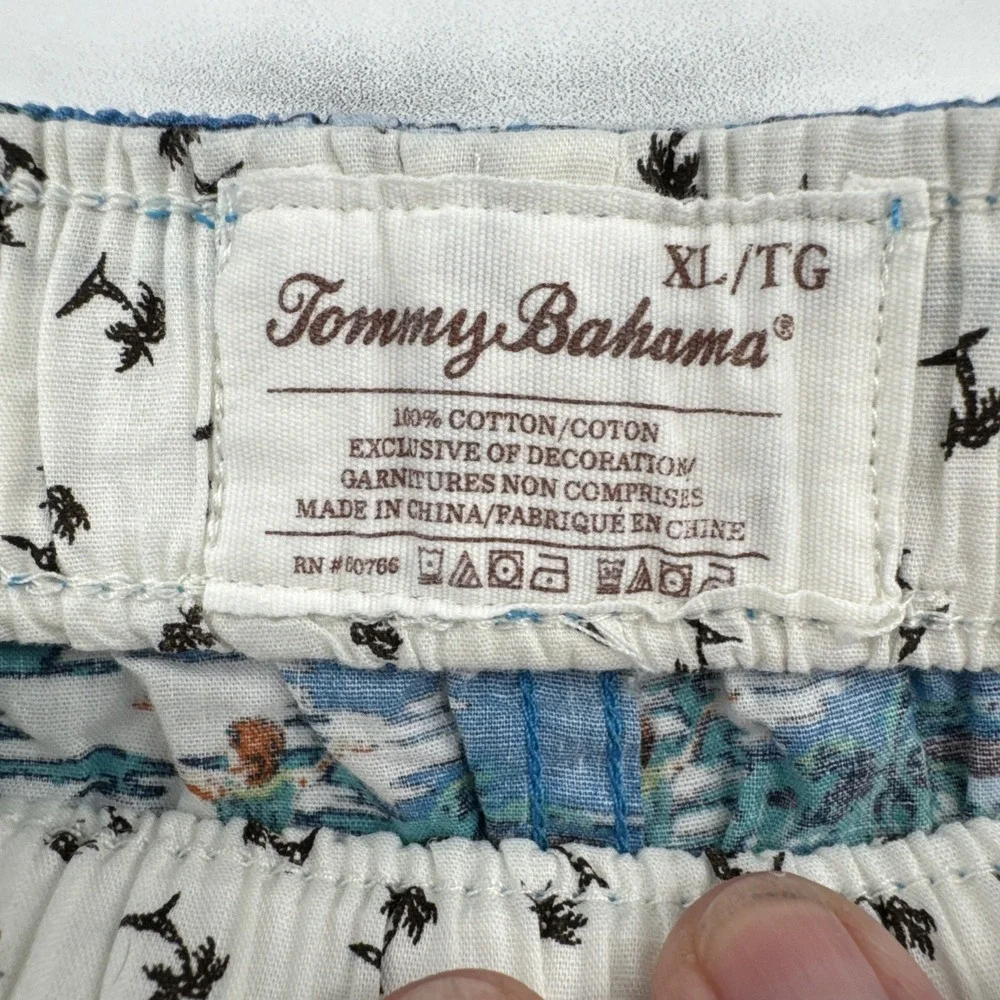 Tommy Bahama Hawaiian‎ Daydreamer Lounge Pants New men's Size XL Blue Multi